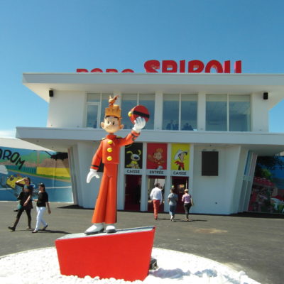 Parc Spirou : Benedetti réalise la façade de l’entrée du Parc